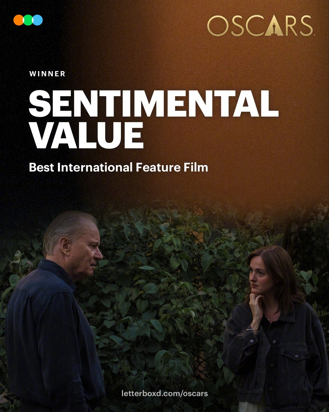 第98届奥斯卡 最佳国际影片：《情感价值》2026奥斯卡获奖名单