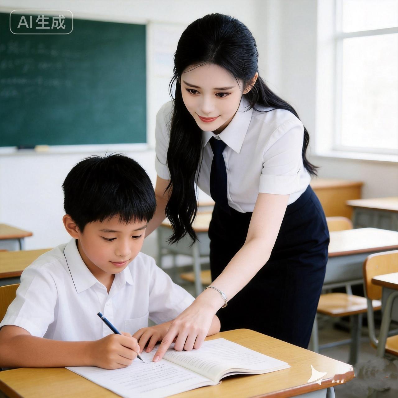 AI 代替老师批改作业吗 我不支持：
AI能够核对答案对错，却无法察觉学生错题背