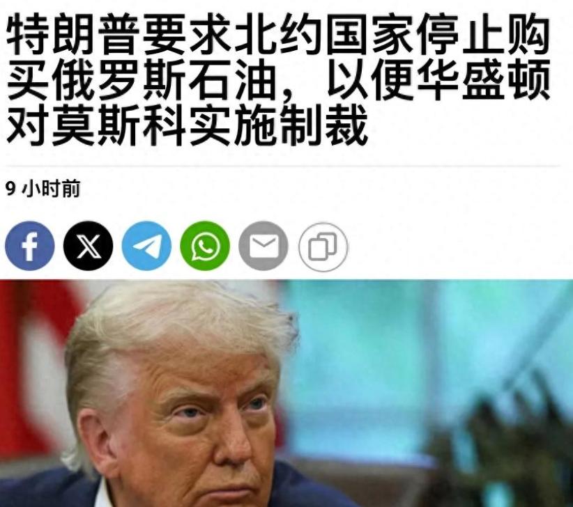 美国呼吁北约国家一起制裁中国和俄罗斯。制裁中国的经济，提高对中国的关税，制裁俄罗
