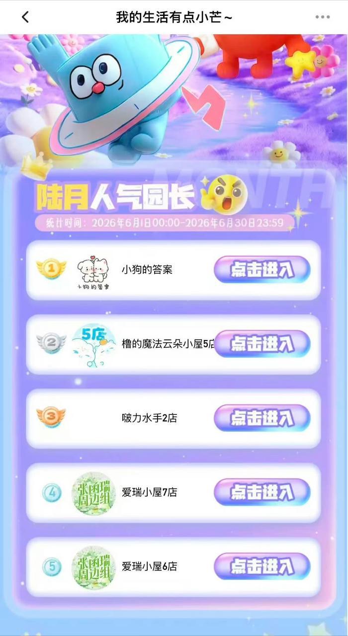 tg 小芒最新榜单杨博文四代第二 