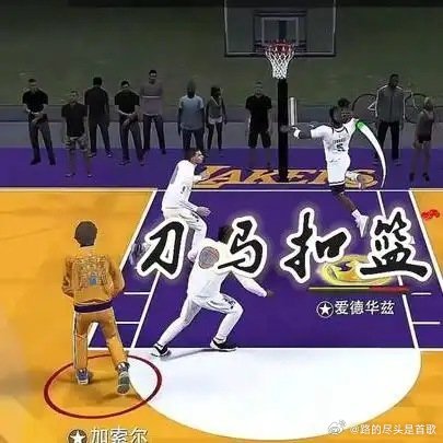 《扣将的魅力，快来看看吧美职篮全明星NBA2K手游NBA2K帧烧2K手游紫金王朝