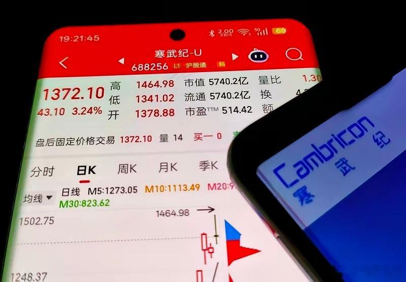 🔥科创50午后暴力拉升超5%，创历史新高！寒武纪涨近16%，中芯国际、华虹、海