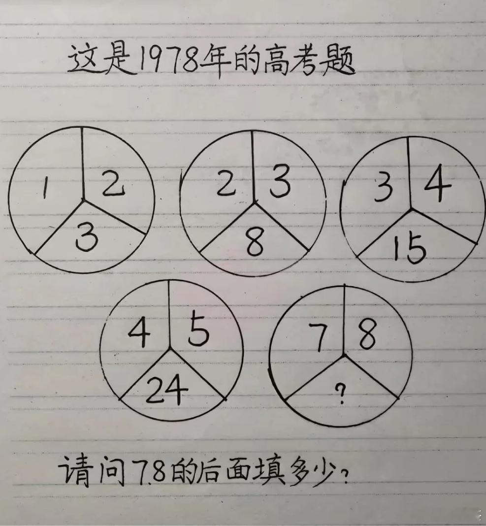 这是一道1978年的高考题，以你现在的知识水平，能解开这道题吗？ 