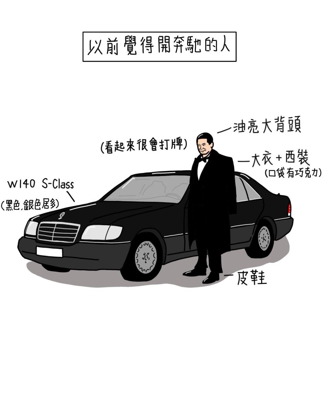 以前看到的奔馳VS現在看到的奔馳 ​​​