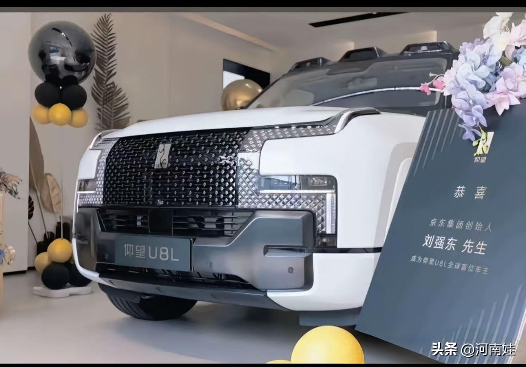 我没看错吧，京东集团创始人刘强东，居然入手了一手仰望U8L。不得了不得了，越来越