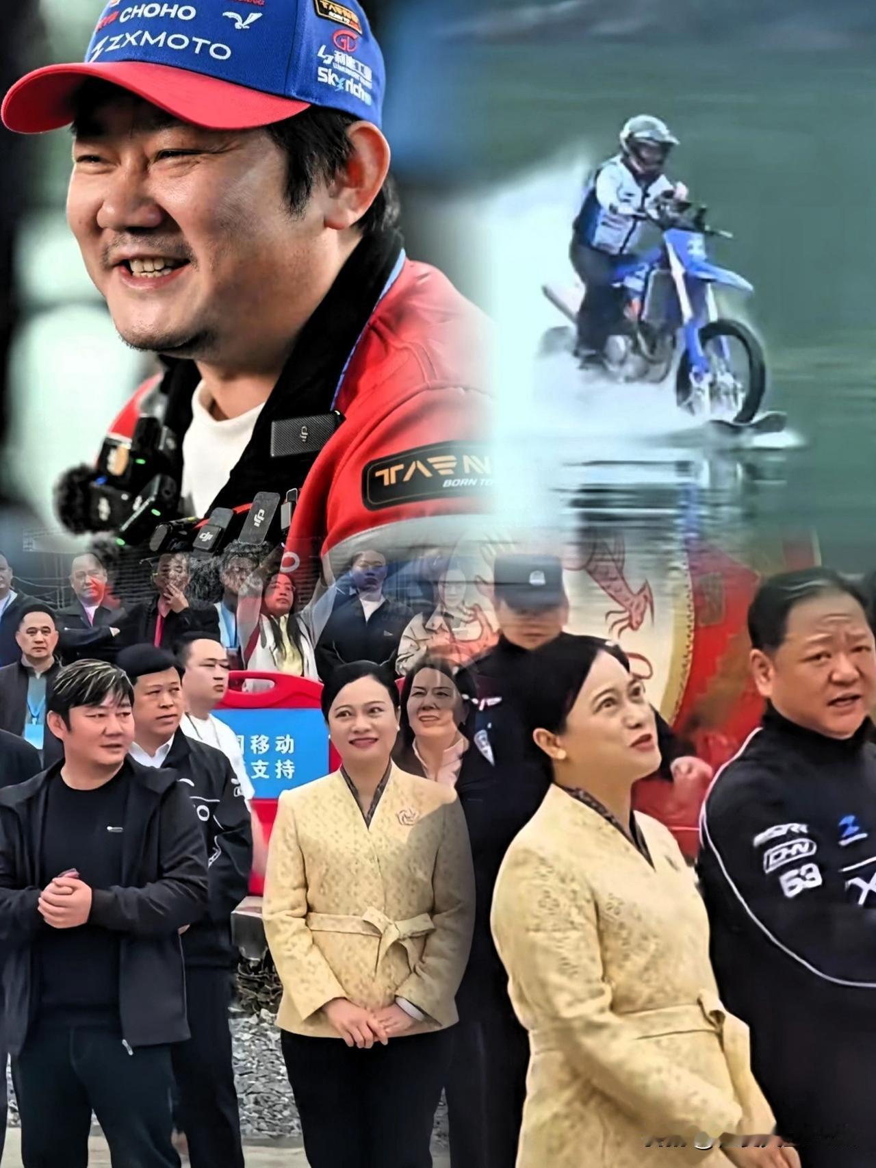 17年前在麻阳锦江上摔进水里四次，最远只滑了20米。

17年后，还是那条江，还