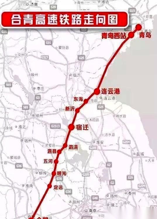 我有时候看地图，真能把人给看急了。
明年，我们安徽这边的高铁，吭哧吭哧就修到省界