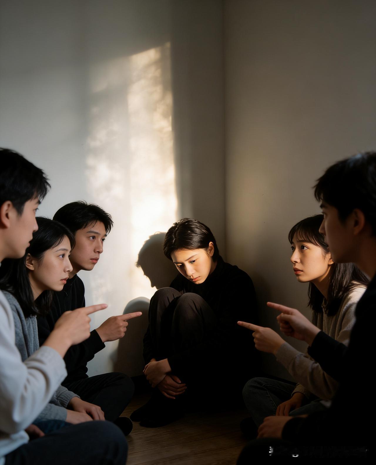 你没经历过他的崩溃
没见过他深夜的无助
就别轻易说：
“大度一点”“别计较”“算