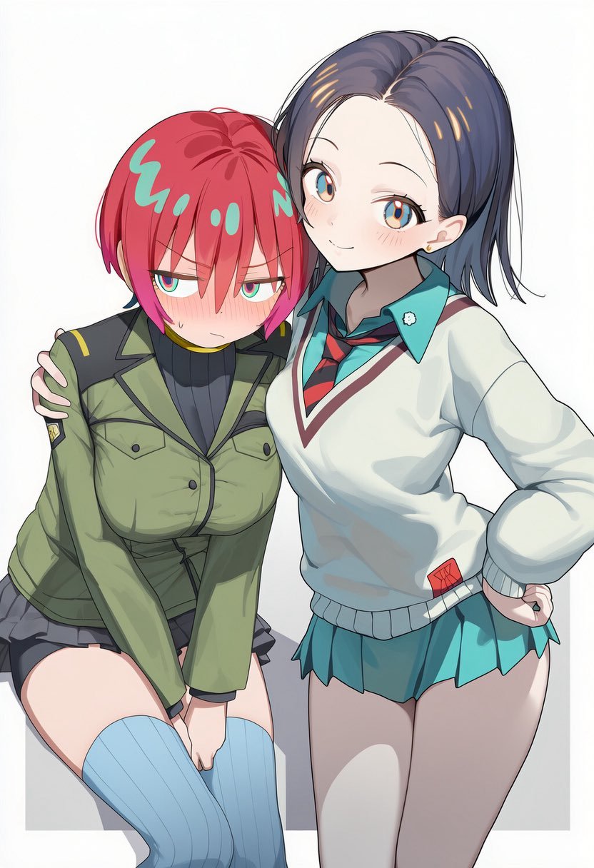 玛秋&小森换装（via のの）高达跨时之战 ​​​