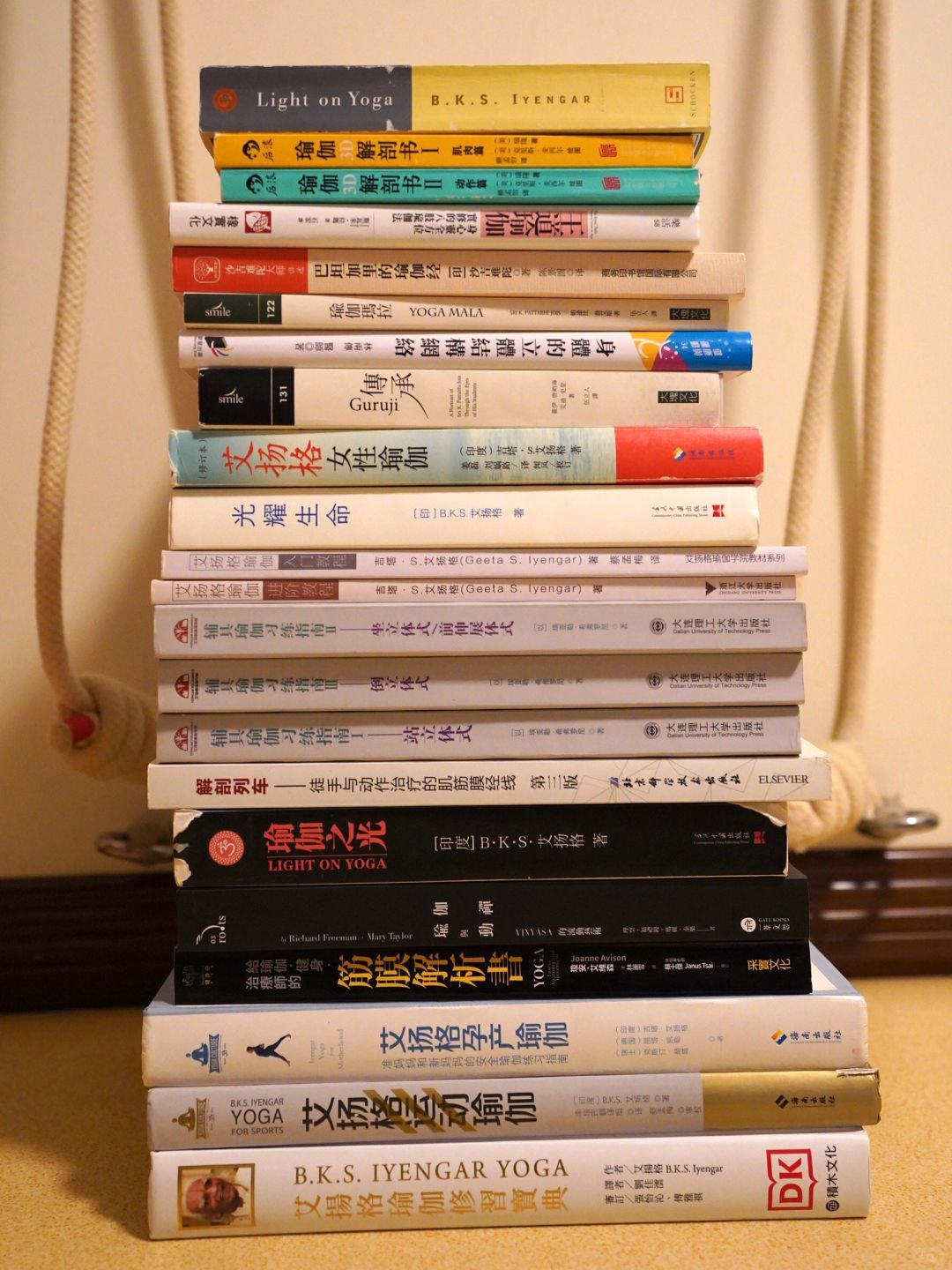 书籍推荐——艾扬格瑜伽系列