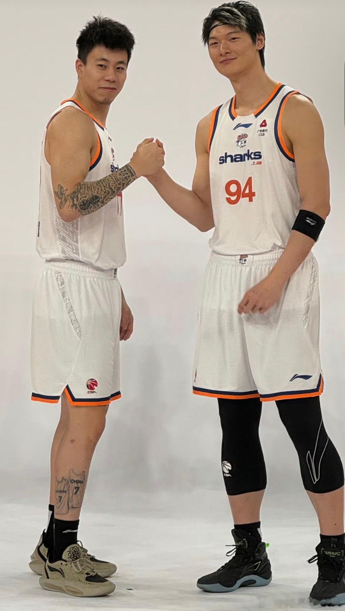 好兄弟一起加油cba