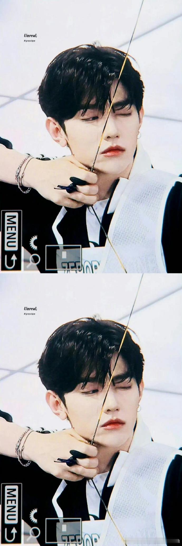 #章昊射箭图##章昊偶像运动会饭拍# 章昊在偶像运动会上的射箭风采让人叹为观止。