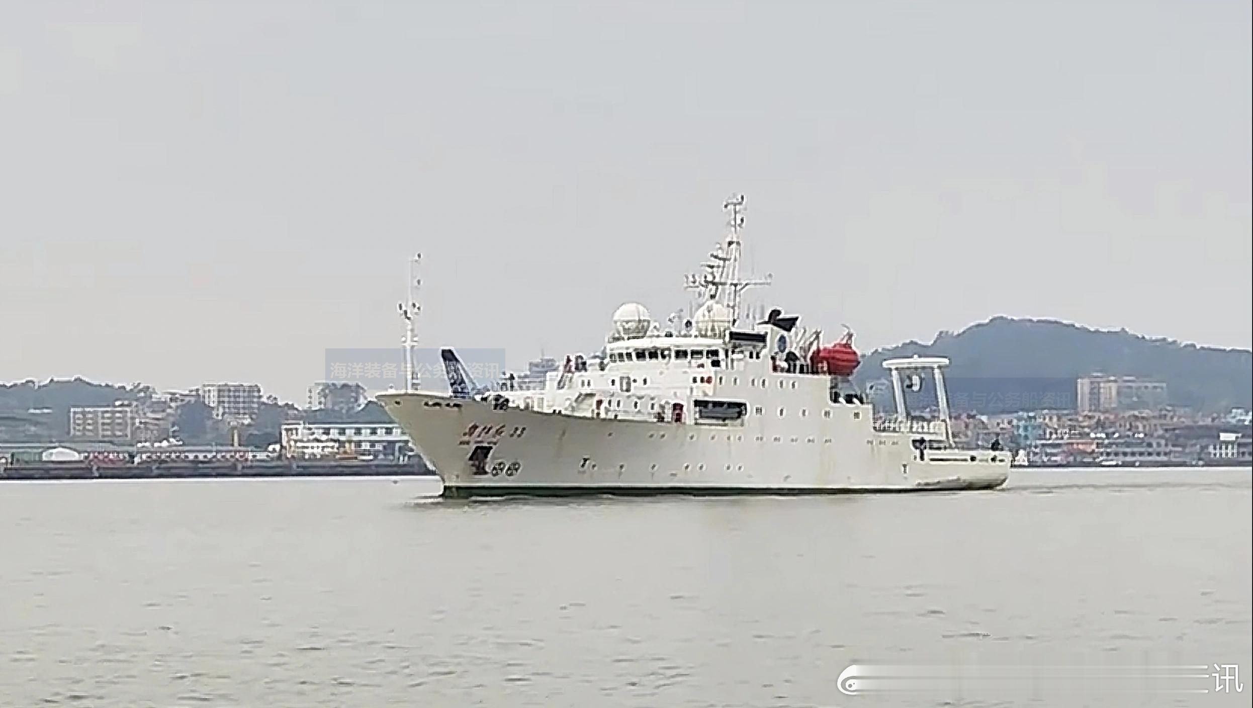 南海维权巡航专项 【海调/科考】5月3日，菲律宾方面“指控”中国科考船在中国南沙