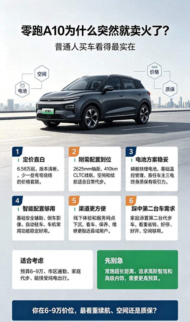 零跑A10为什么突然就卖火了？普通人买车看得最实在