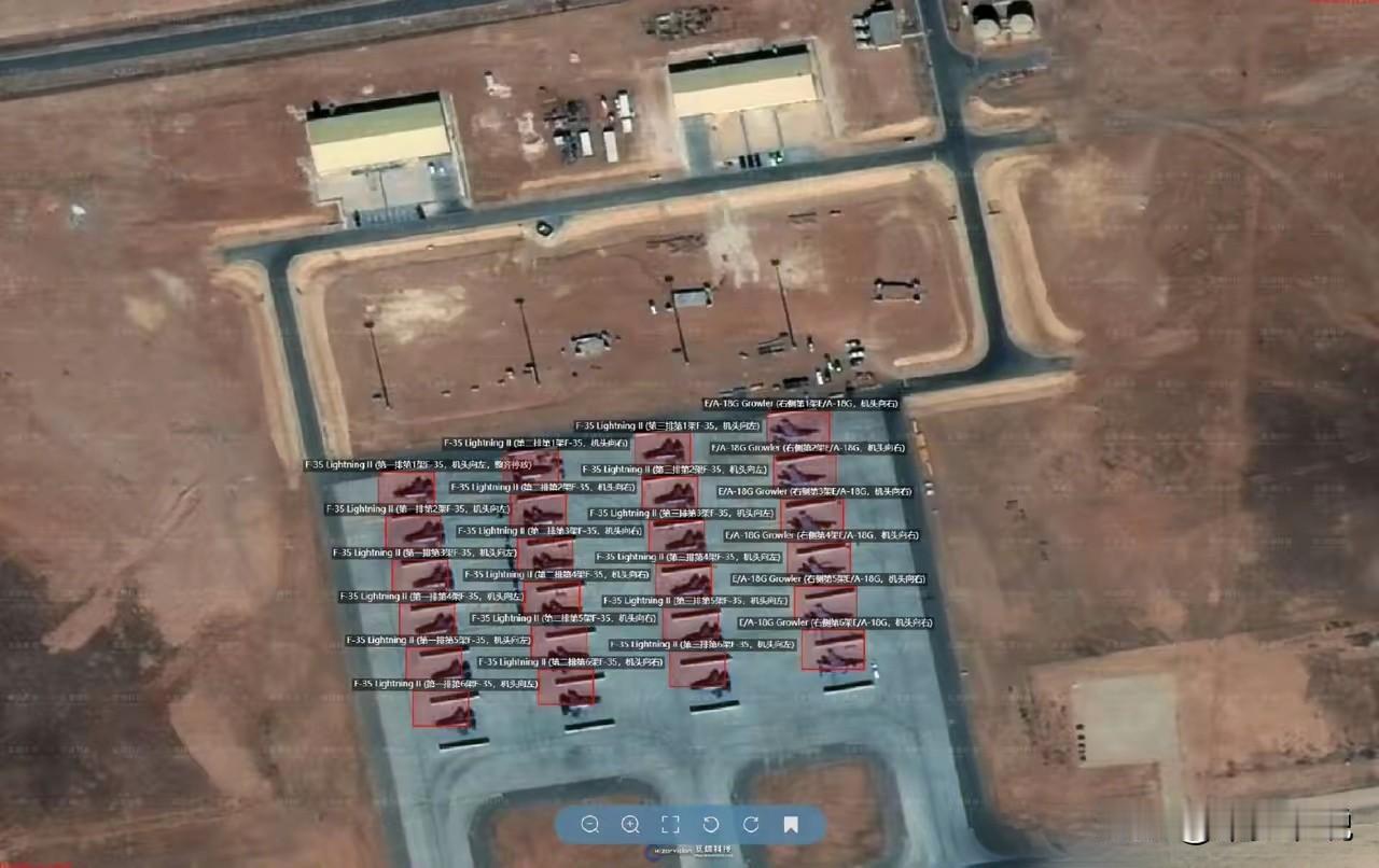 伊朗还是太“怂”了，如果能够冲冠一怒也不至于现在这样
从商业卫星拍摄的图片来看，