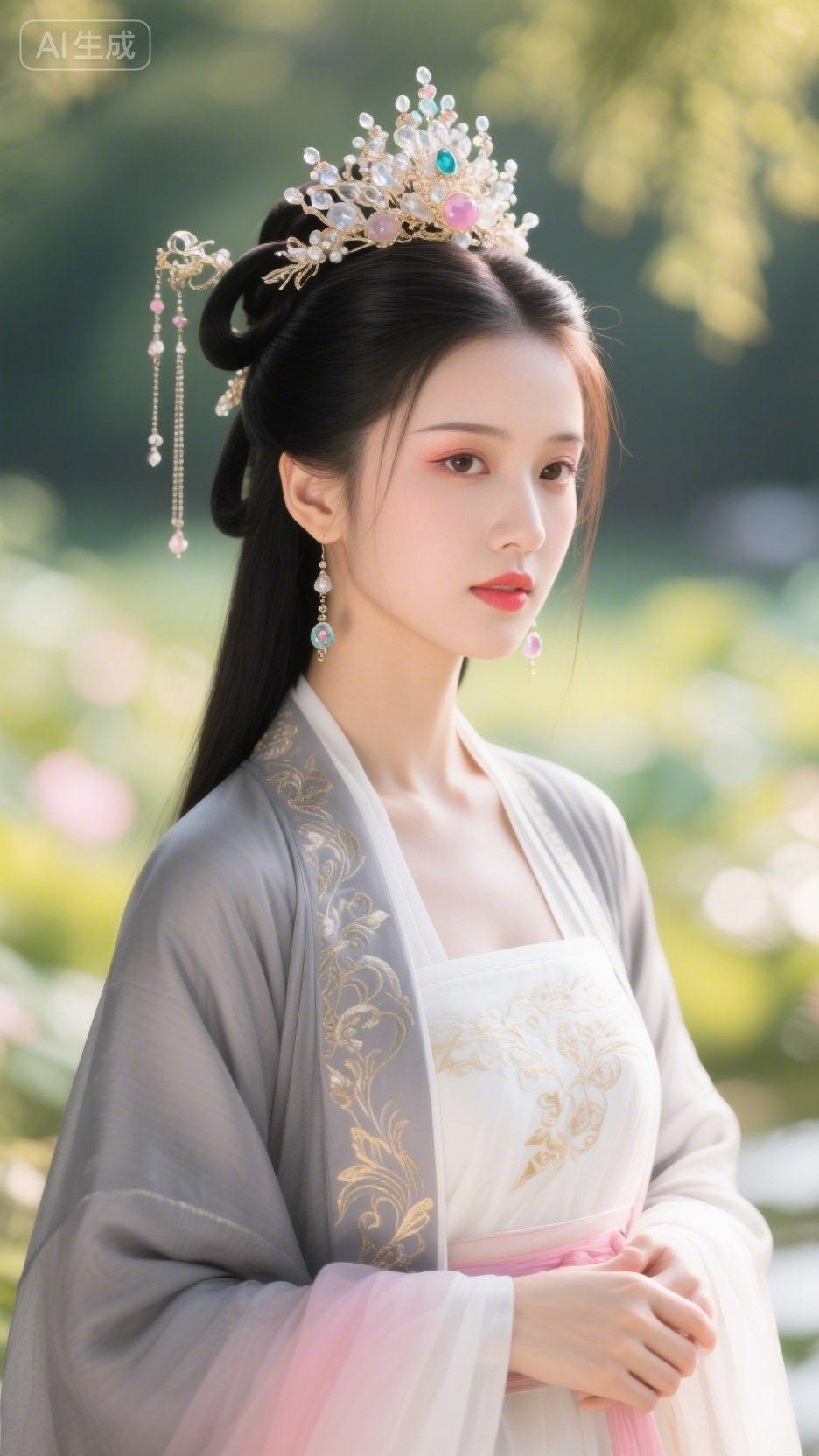 古典美人，一袭华服，惊艳时光。减龄少女感穿搭 三十岁的女生还适合穿卫衣吗 女生必