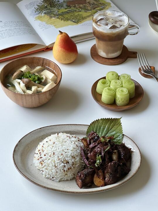 休息日做饭🥣紫苏排骨