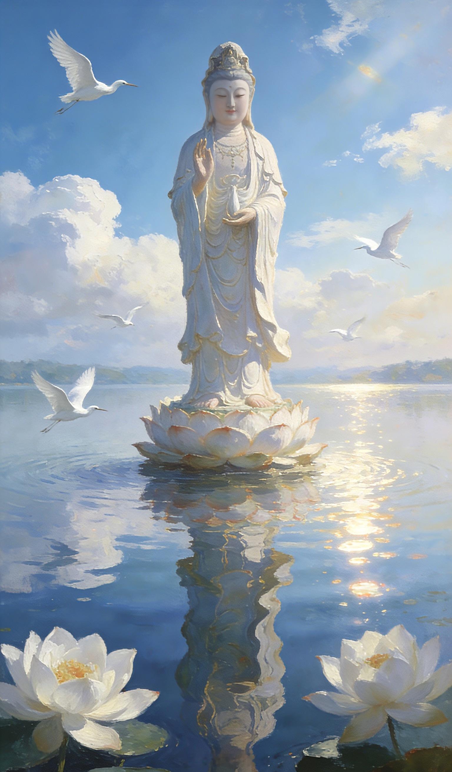 大数据从不会乱推，是你的能量频率已高到感召观音庇佑！默念“平安喜乐”，转发传递这