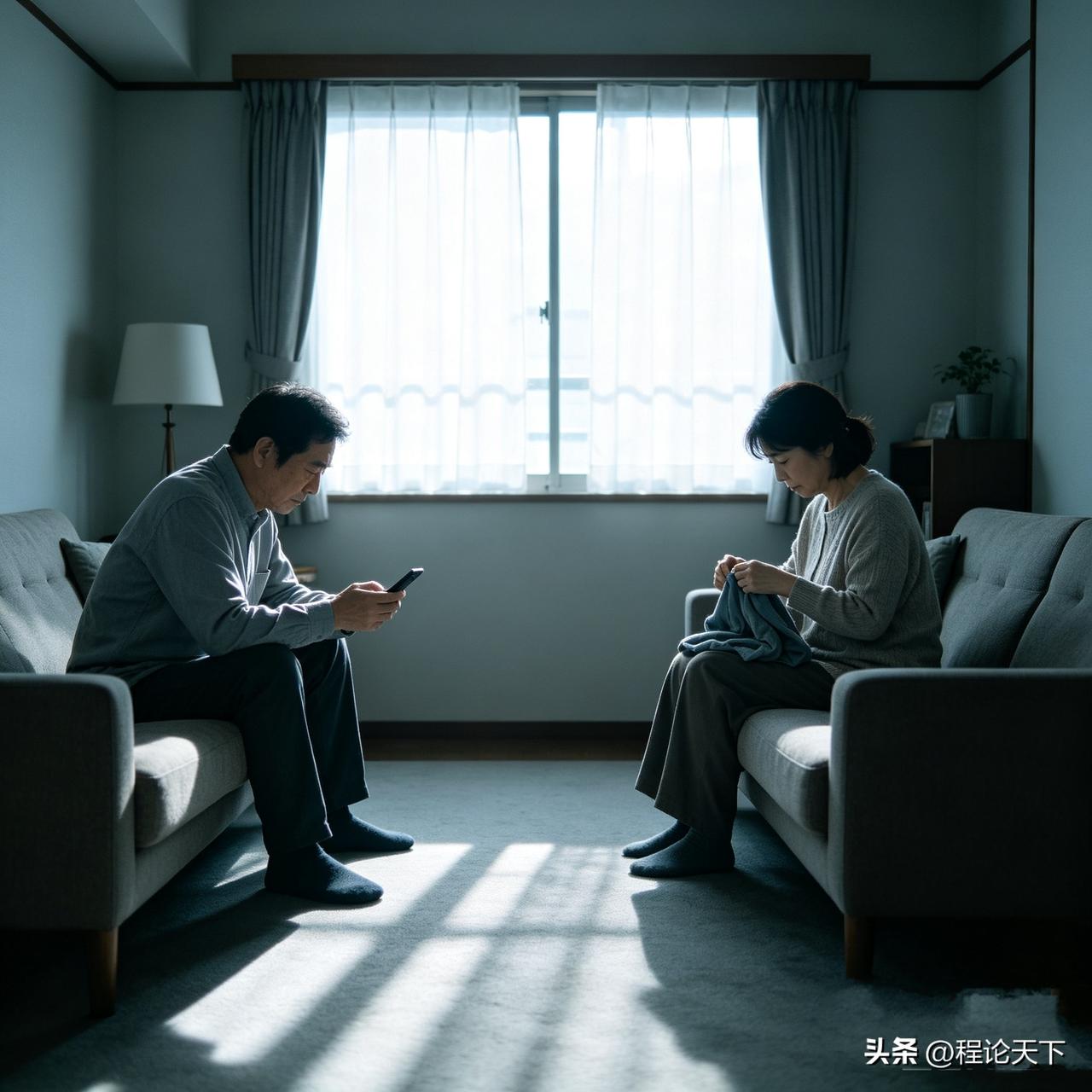 过日子久了你就懂，家不是讲道理的地方。
你争赢了对错，输掉的是感情。
中年婚姻，
