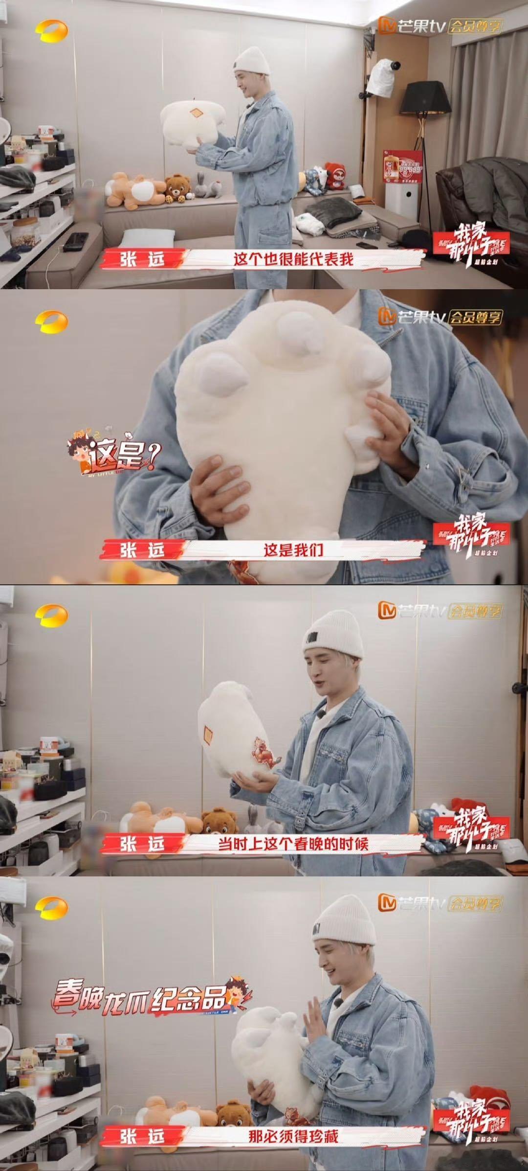 张远的人生物品是春晚纪念品 日常被张远的细腻戳到 