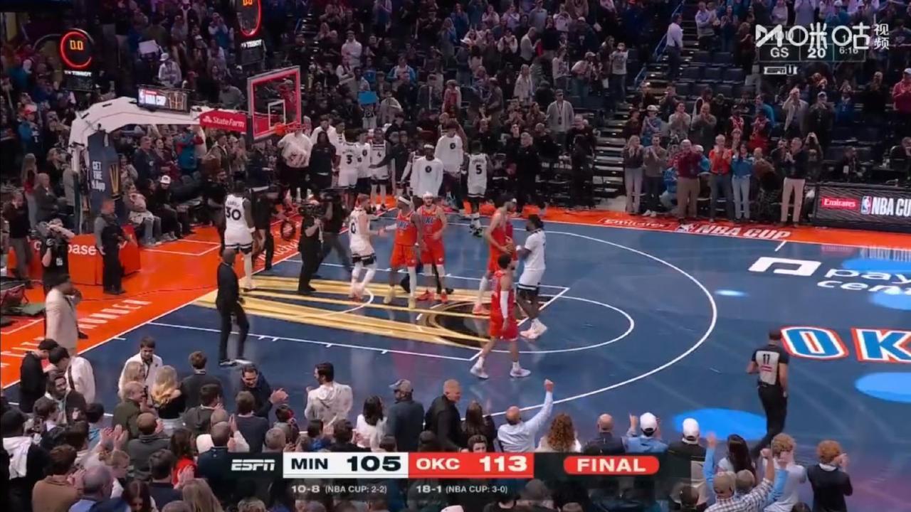 北京时间11月27日NBA杯小组赛西部A组的焦点战，既是上赛季西决的重演，也是联