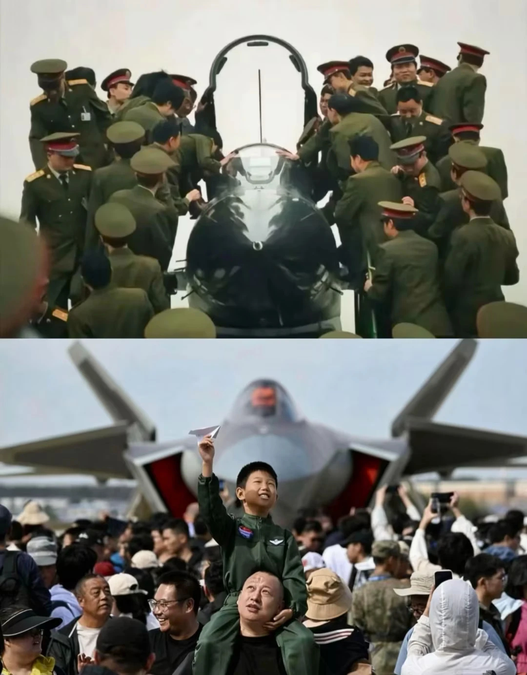 🔻他说：“中国人要有自己的战斗机。” ​​​
