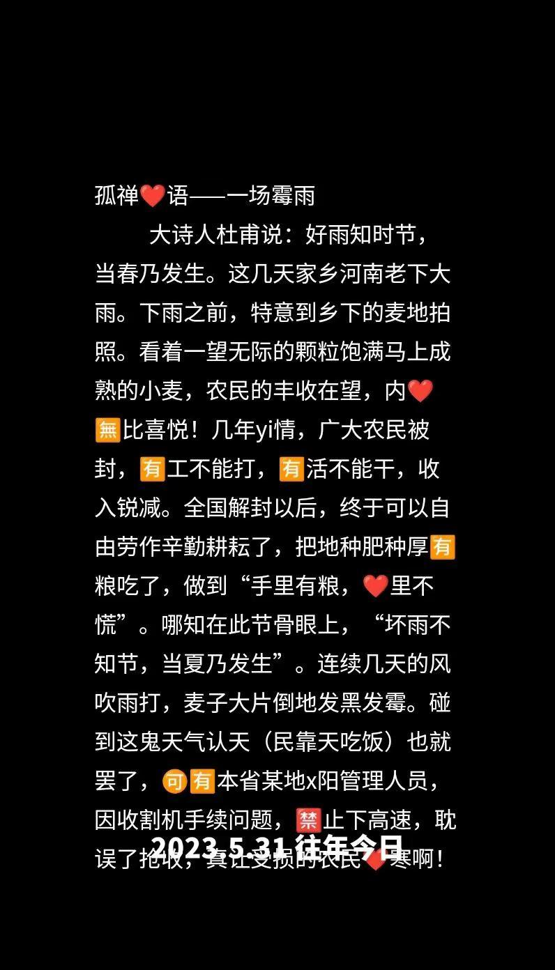 往年今日孤禅❤语一场霉雨用记录我的真实生活