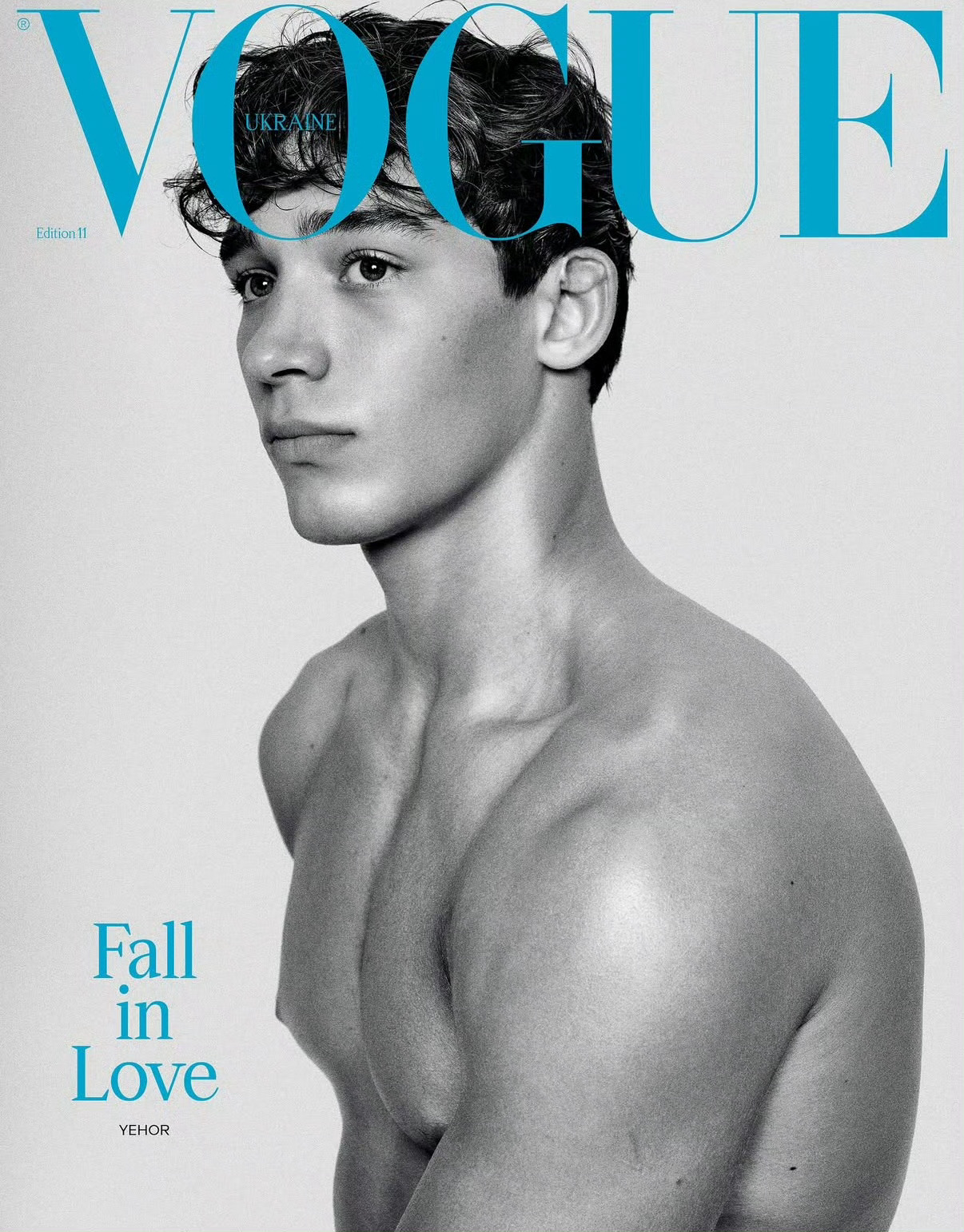 egor yakushenko✖️VOGUE 乌克兰封面 好帅哦！！！ ​​​