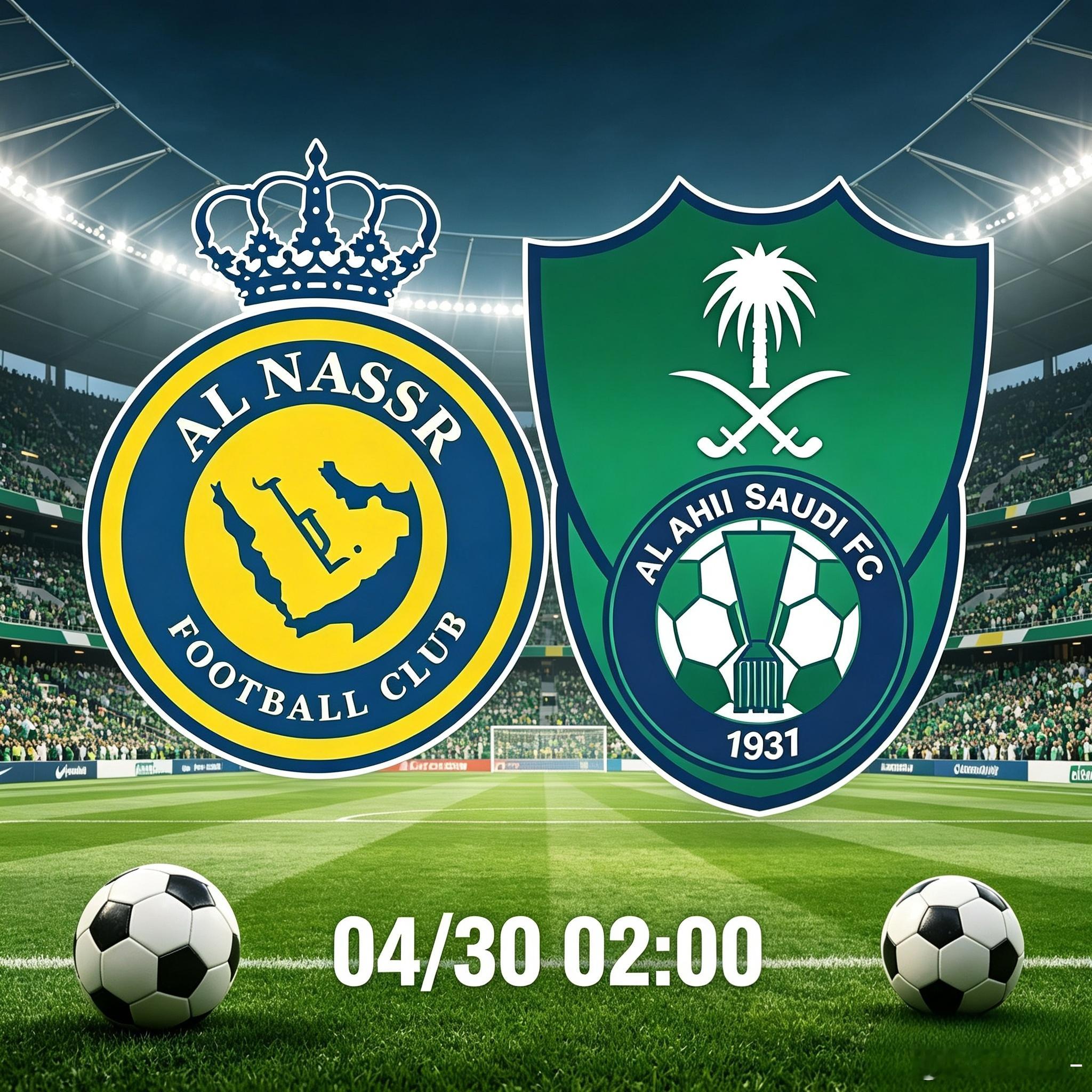 沙超榜首大战前瞻利雅得胜利 VS 吉达国民⏰ 北京时间4月30日02:00，沙特