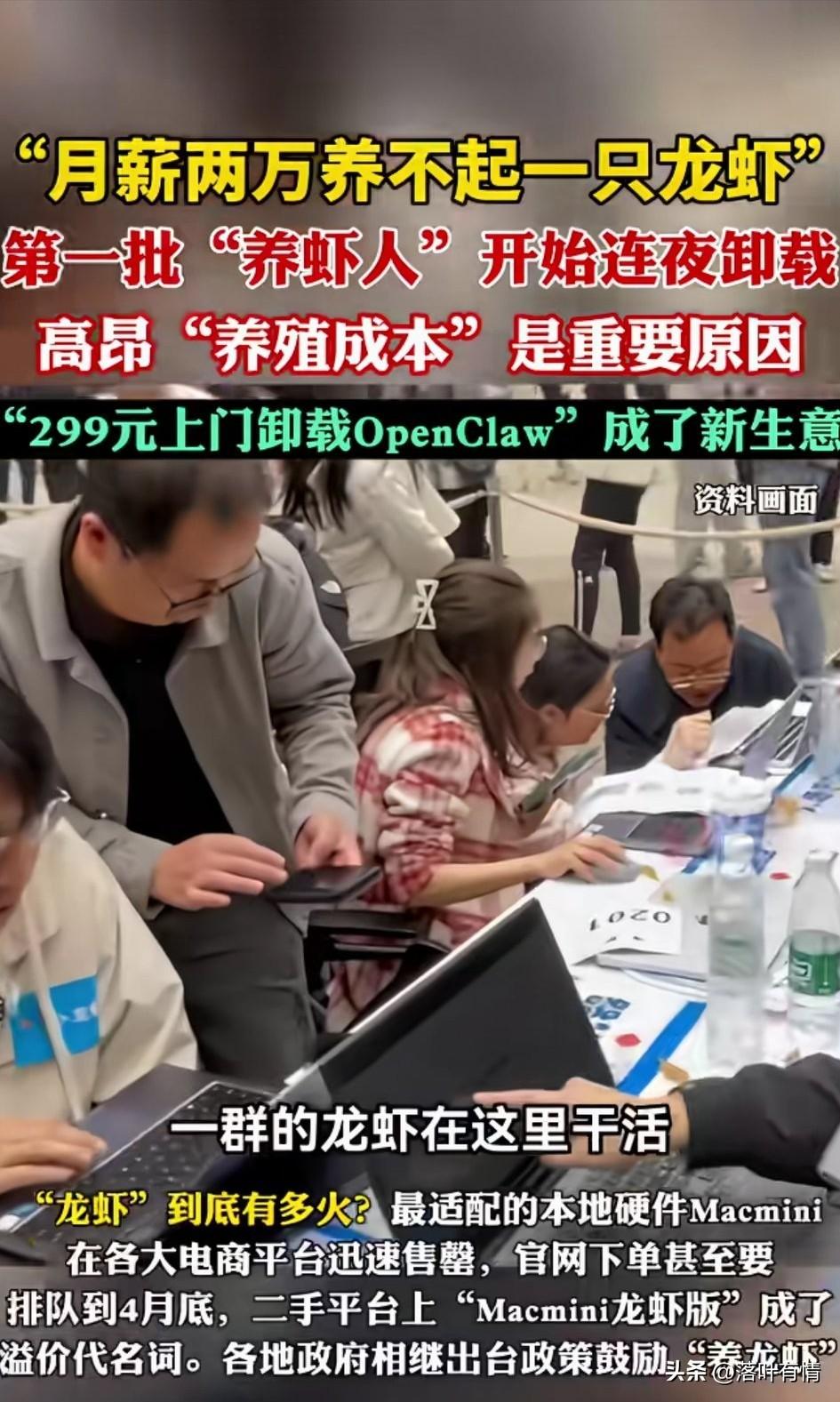 谁能想到刚刚爆火的养虾热，
退潮来的这么快，
就在很多企业都在鼓吹一人企业的时候