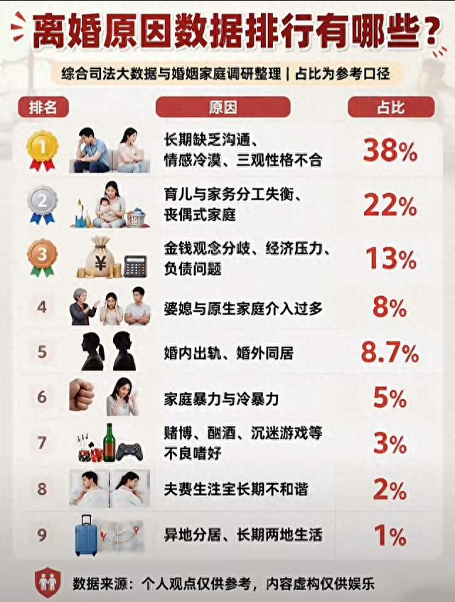 看完这份离婚排行榜，才懂好好说话有多重要