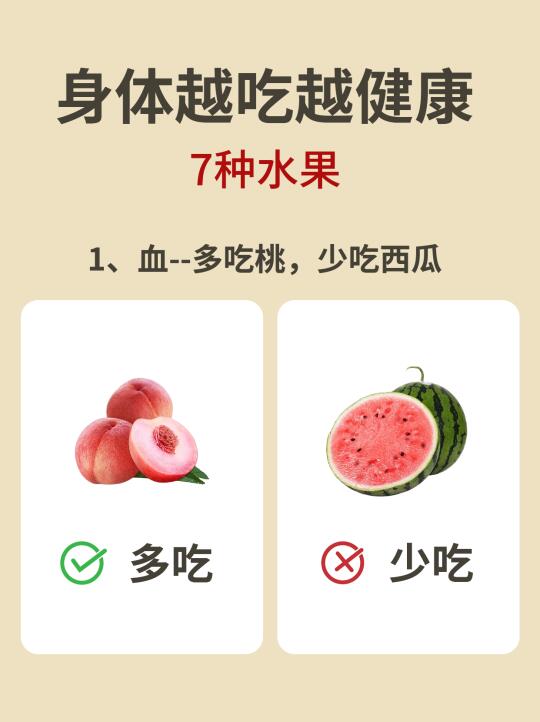 身体越吃越健康，这7种水果要少吃！