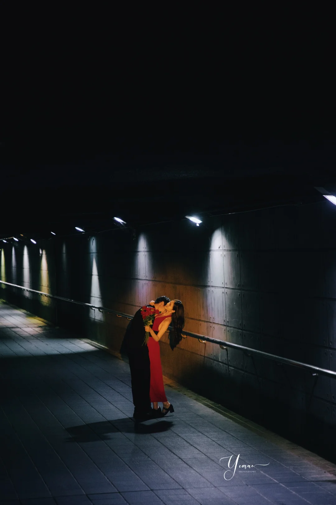 夜景情侣写真｜氛围感拉满！