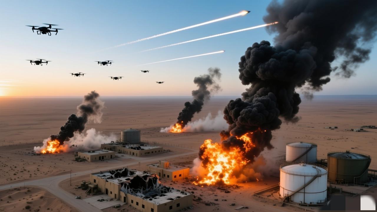 这回真不是演习，以前确实小看波斯人了！

这一巴掌打得响啊！直接把美军在巴林的“