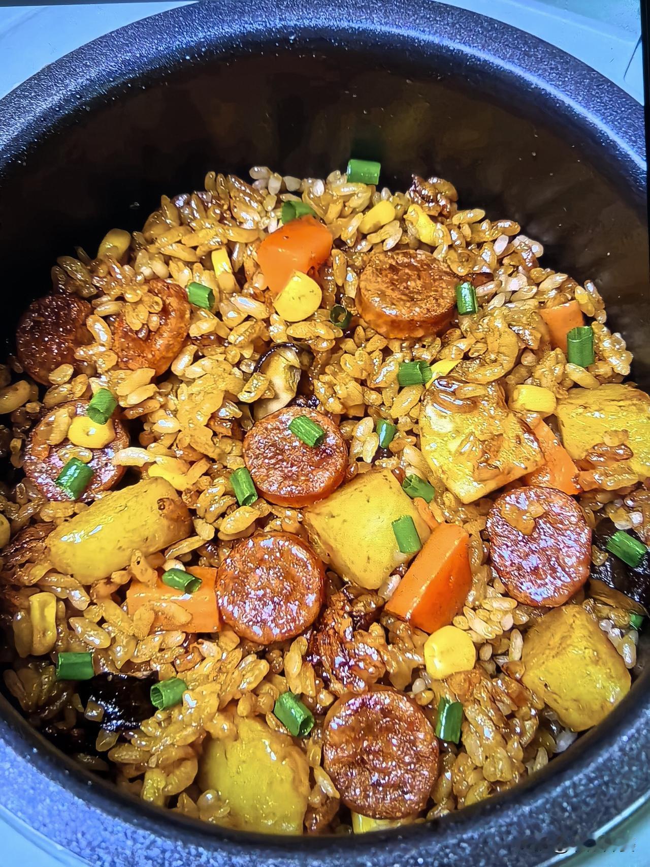 春天是万物生长的季节，早餐也要有营养，今天的早餐有饭有肉有汤，30分钟搞定
一个