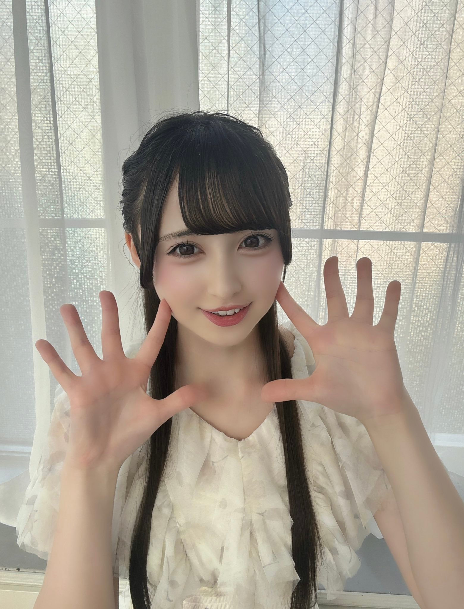 若葉のあ：「早上好 ☀️*ﾟ大家看过了めざまし电视台了吗？⏰今天也一起努力度过吧