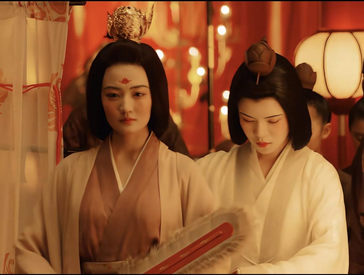 长安十二时辰里的杨玉环。剧照