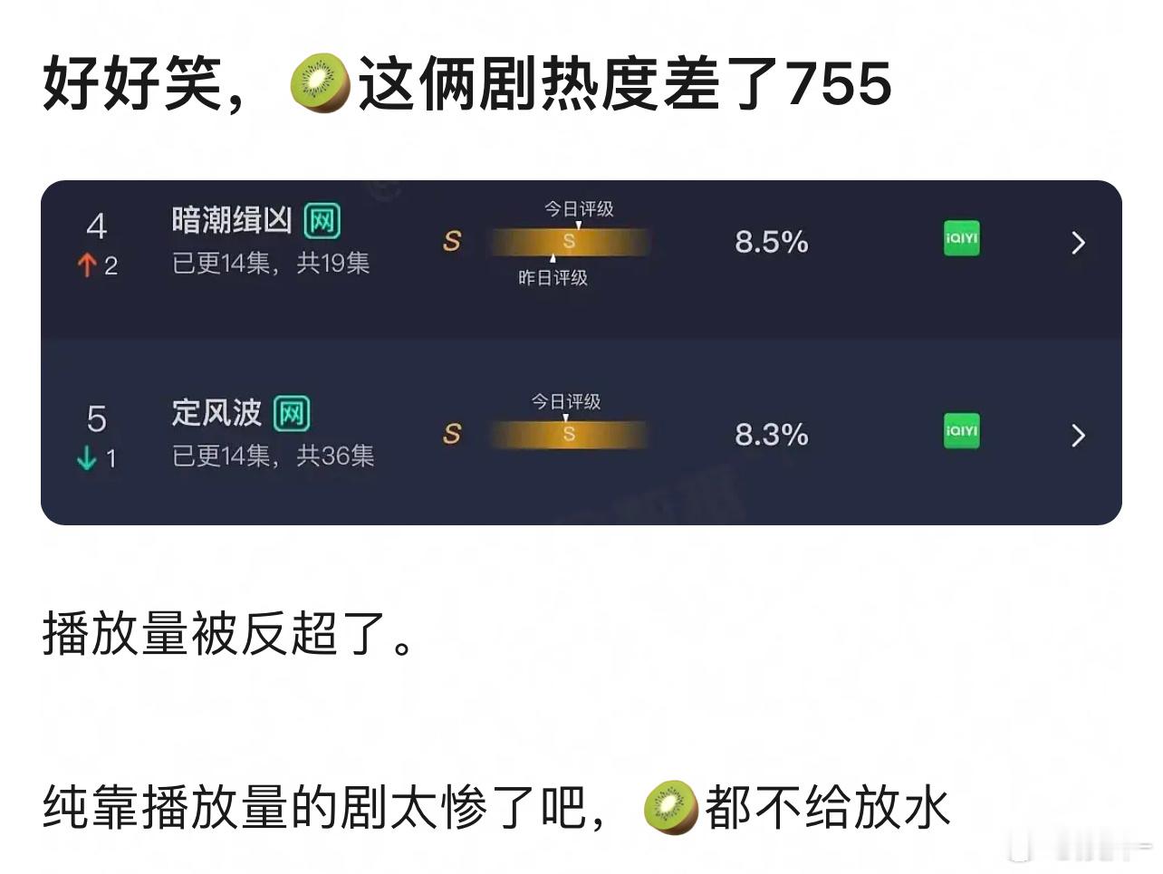 现在灯塔都比酷云靠谱，前天昨天的灯塔没有注水 ​​​