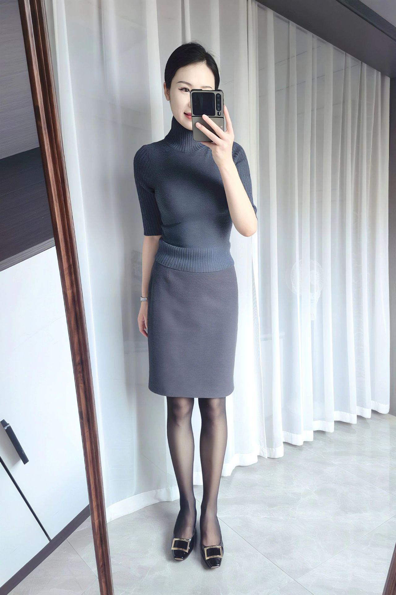 优雅气质穿搭，黑白配尽显时尚魅力！