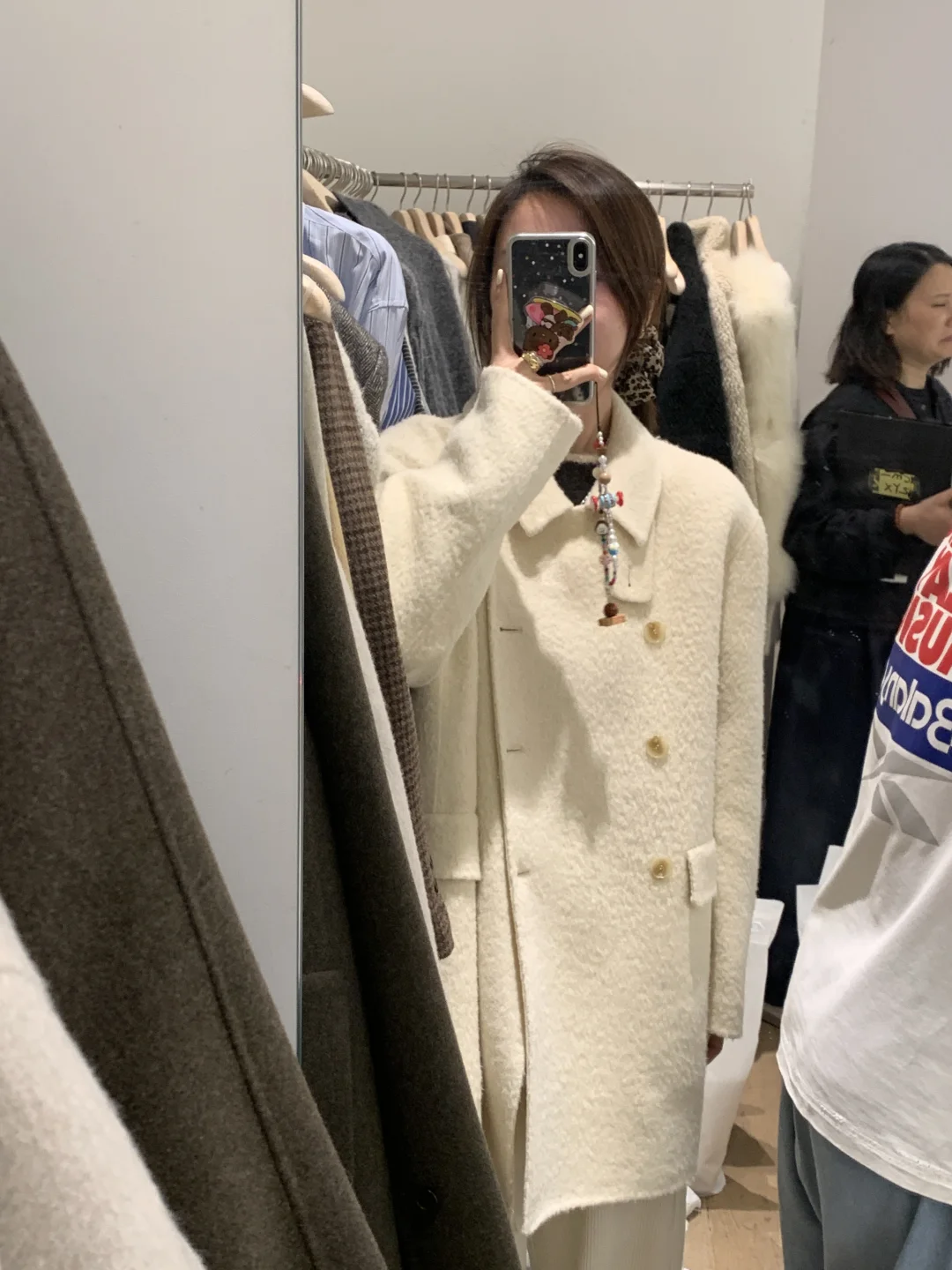 这个冬天 谁能躲得过ounce的温柔系黄油大衣
