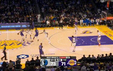 八寸手感总算回来了独行侠vs湖人