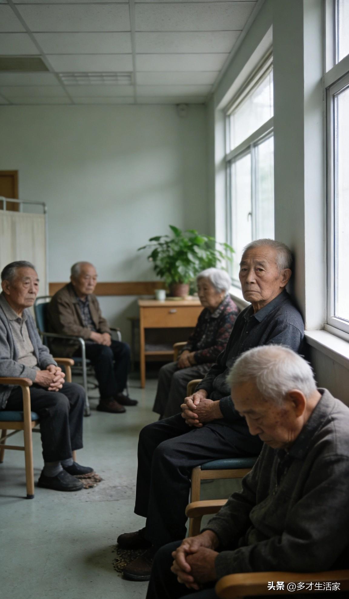 人老了真的会变，变成我们最陌生的样子。
 
身边同事兄弟俩都在厂里上班，母亲走得