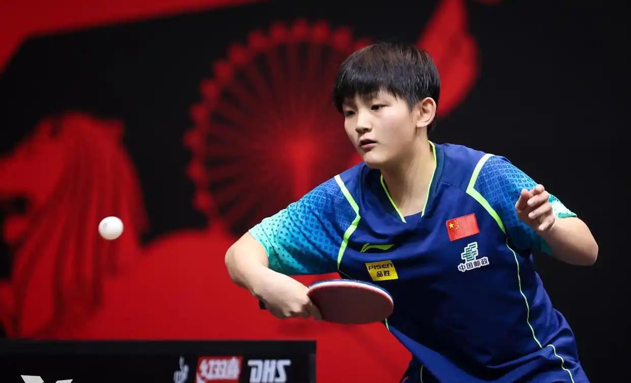 北京八喜队2-1山东队
第十五届全国运动会青年组女团决赛，北京八喜队对阵山东队。