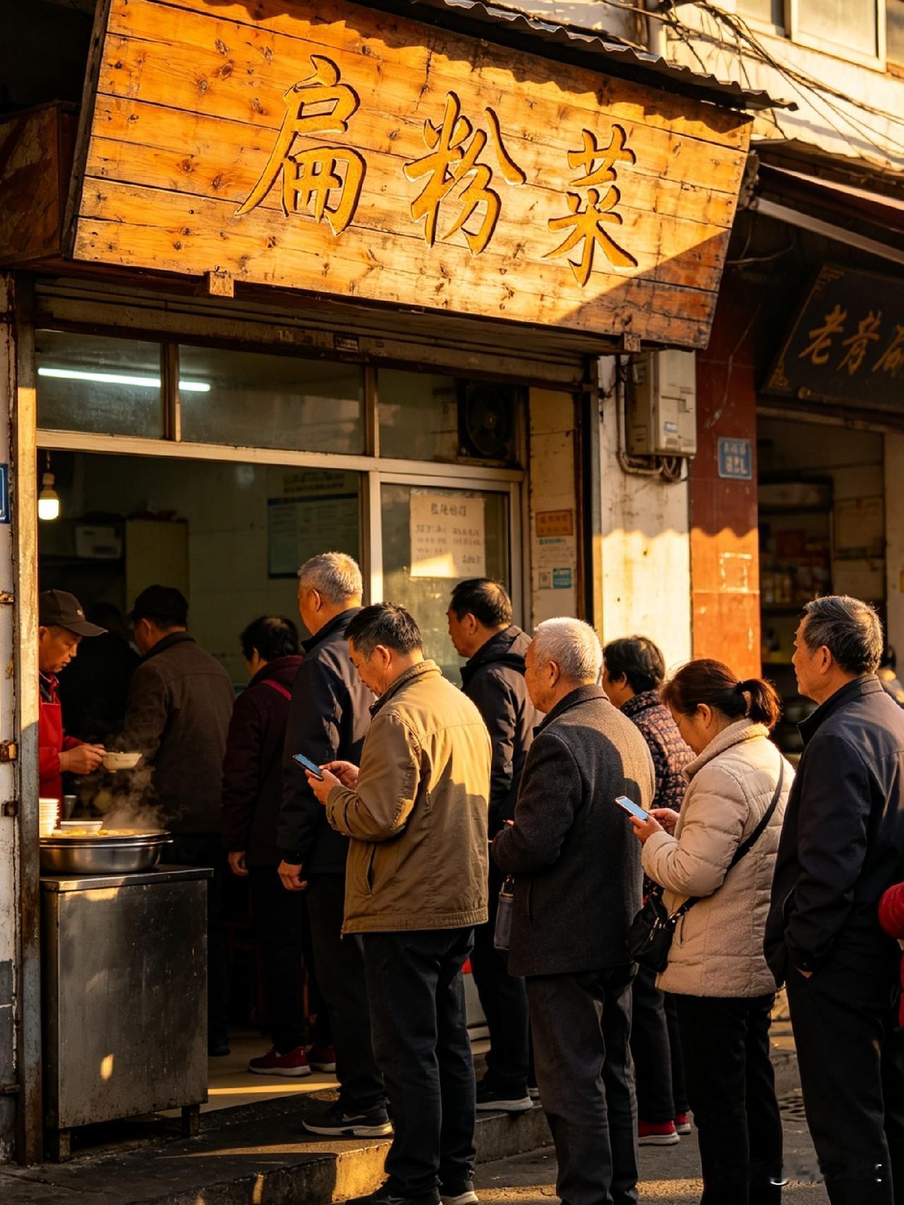［安阳早市老牌扁粉菜，几块钱吃到撑］在安阳的老早市，烟火气全藏在一锅咕嘟冒泡的扁