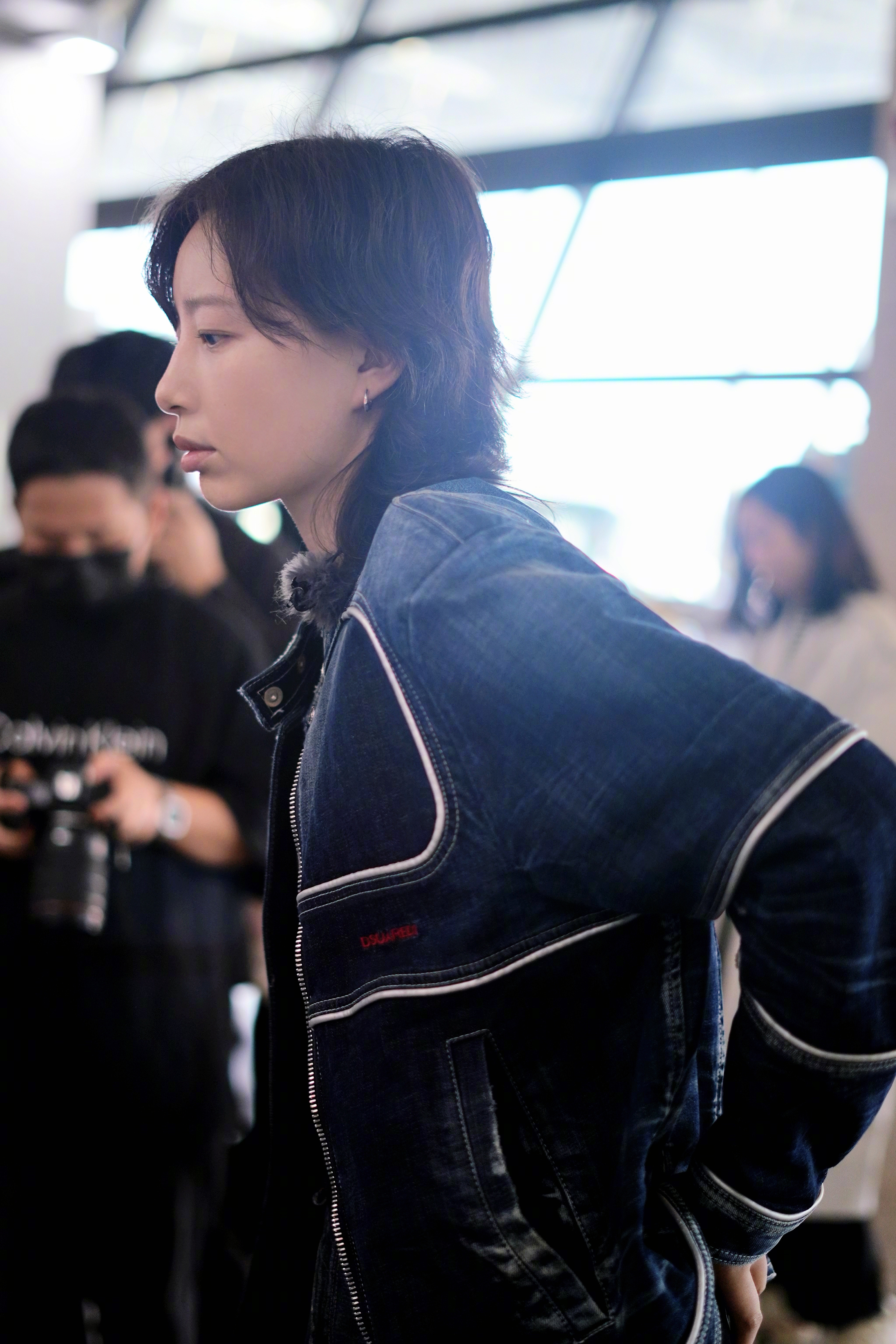 #李斯丹妮花少出发##李斯丹妮时隔2年再回花少# 李斯丹妮花少出发机场路透🈶！