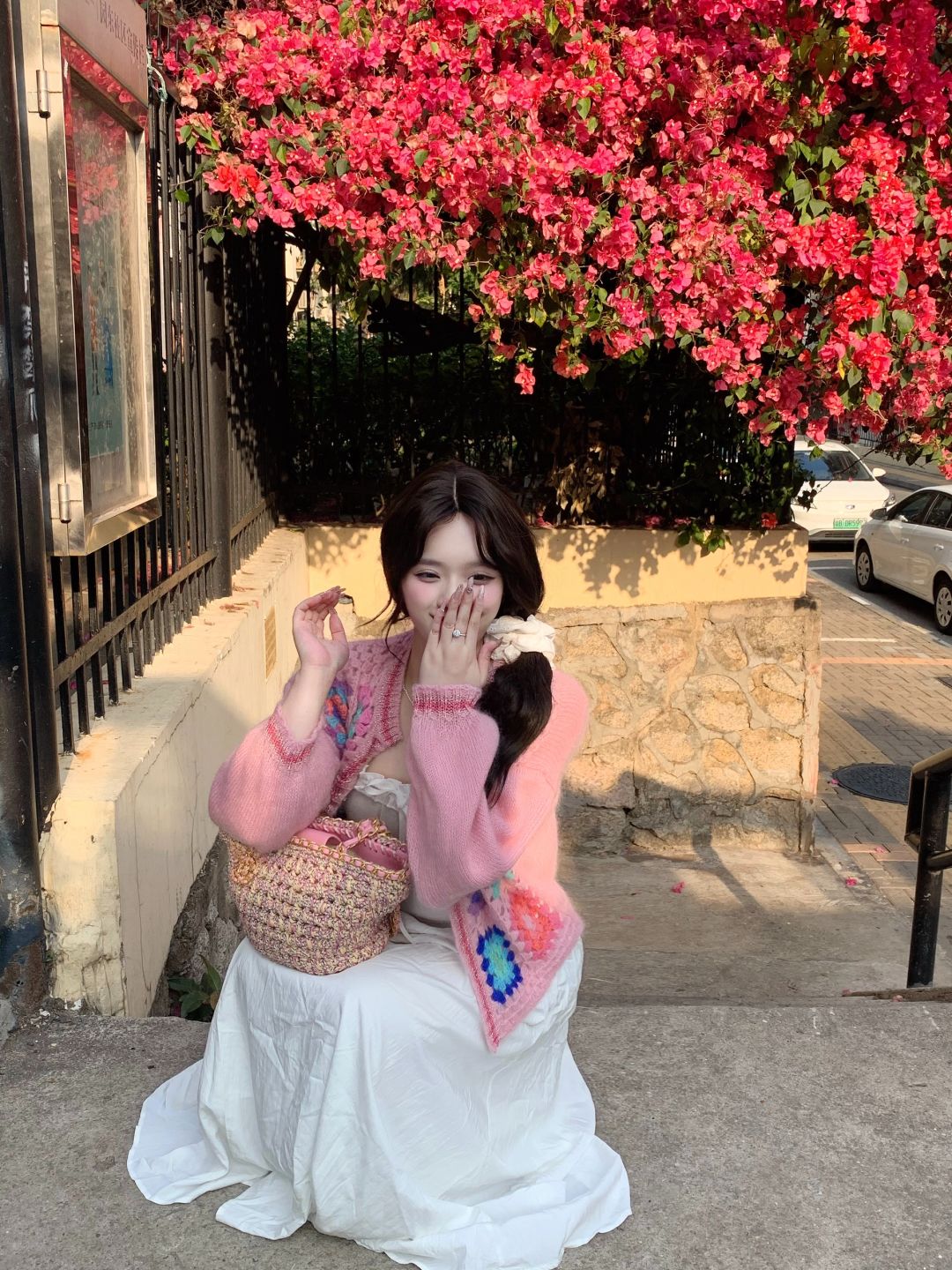 🌷：深圳的三角梅开了