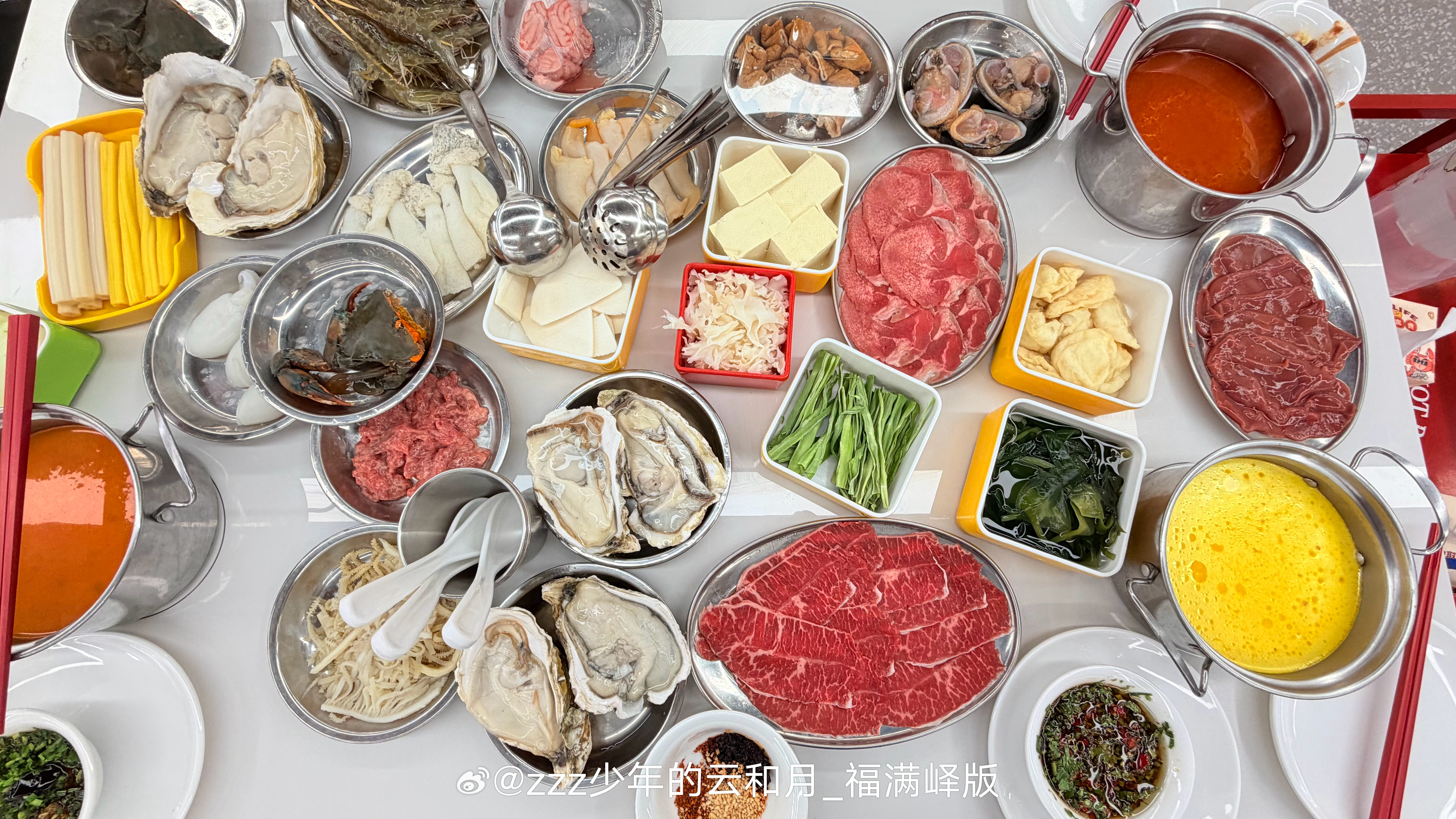去不了广州 选择顶着台风天出门吃火锅