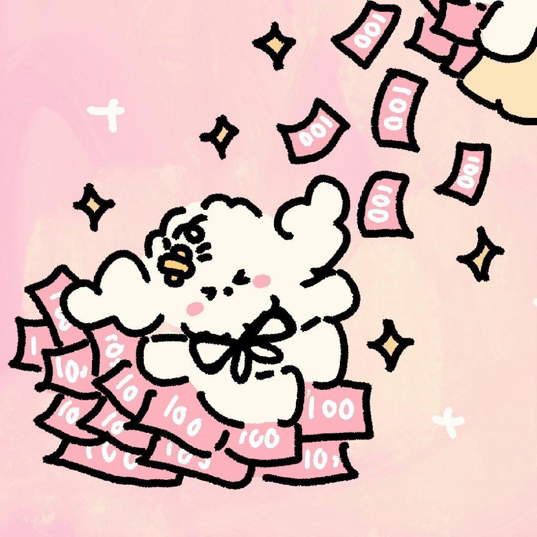 接💰多多   cr：豆花和豆包DD#可爱头像# ​​​