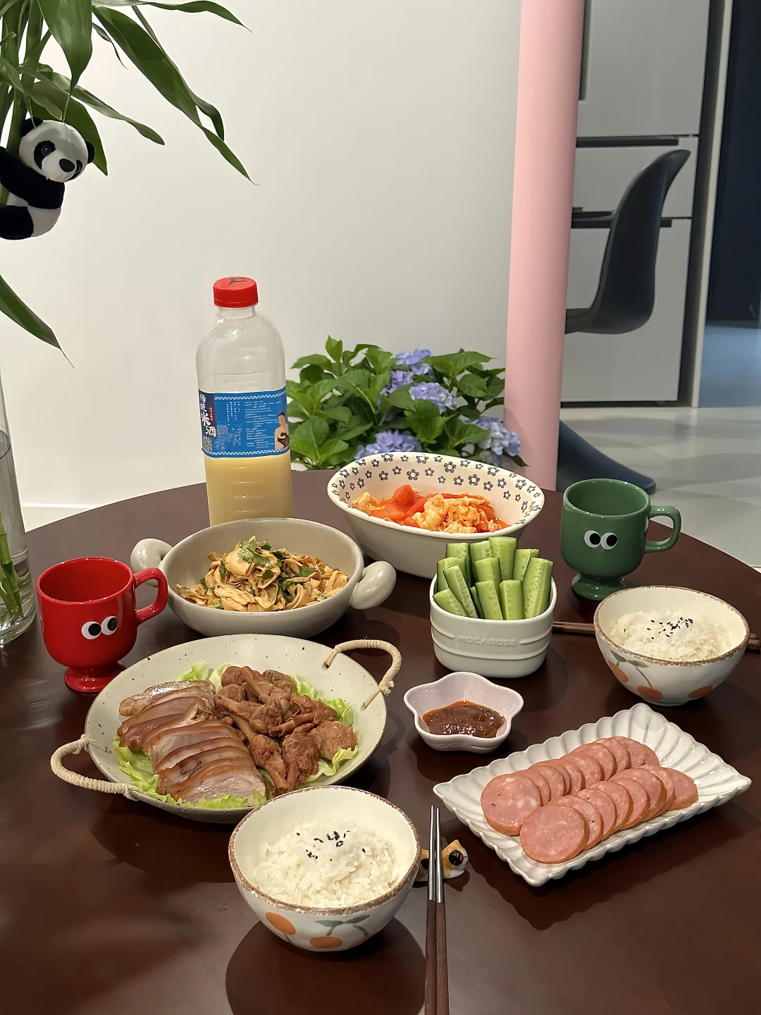 二人食晚餐｜今天的菜有点东北～