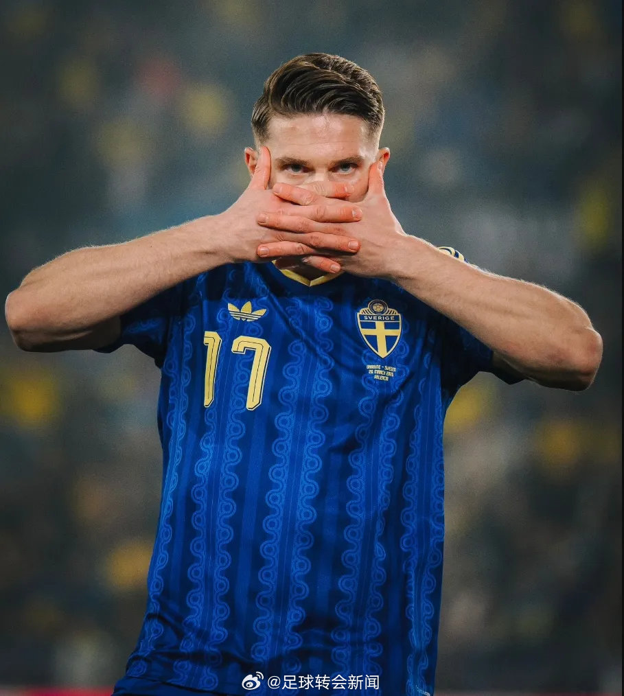 瑞典在欧洲区附加赛半决赛中3-1战胜乌克兰，此役哲凯赖什首发踢满全场并完成帽子戏